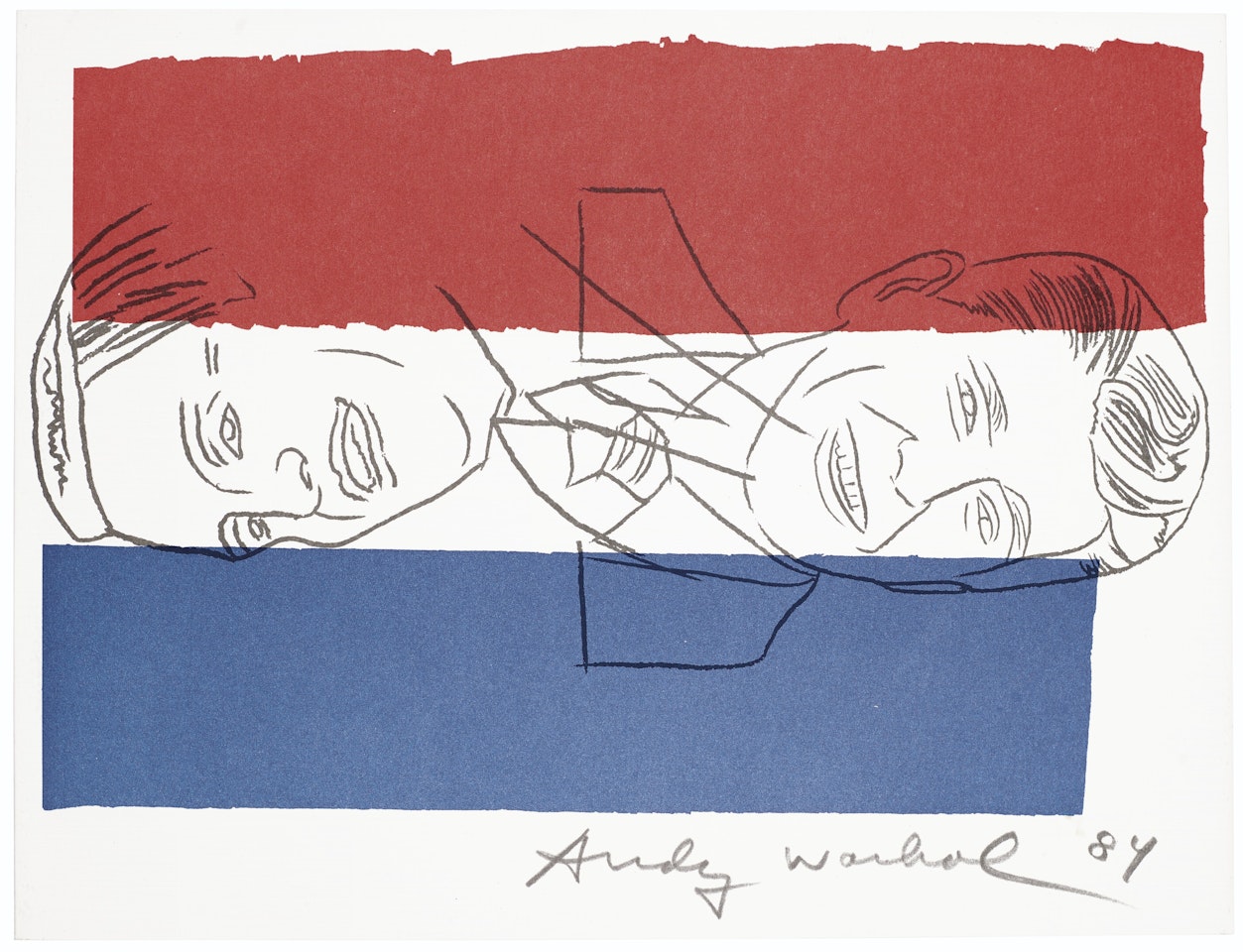 Invitation (Election Night 1984) by After Andy Warhol