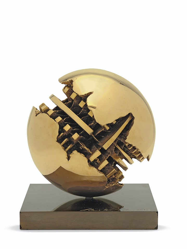 Sfera by Arnaldo Pomodoro