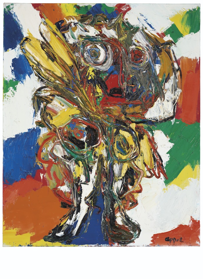 Flower Girl by Karel Appel