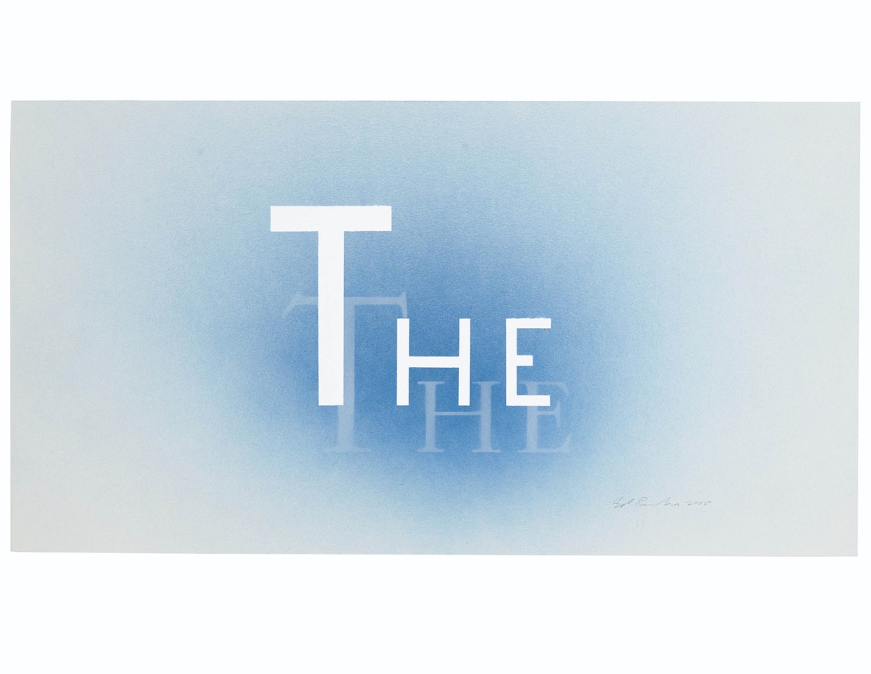 Two Times The by Ed Ruscha