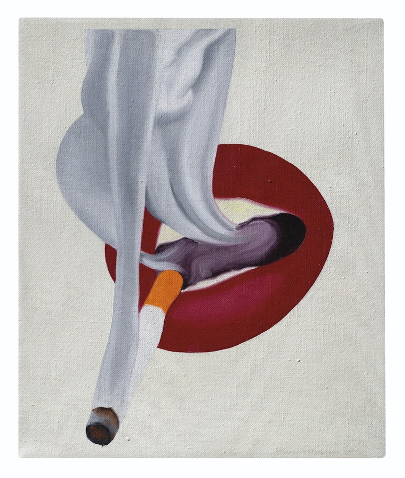 Study for Mouth #19 by Tom Wesselmann