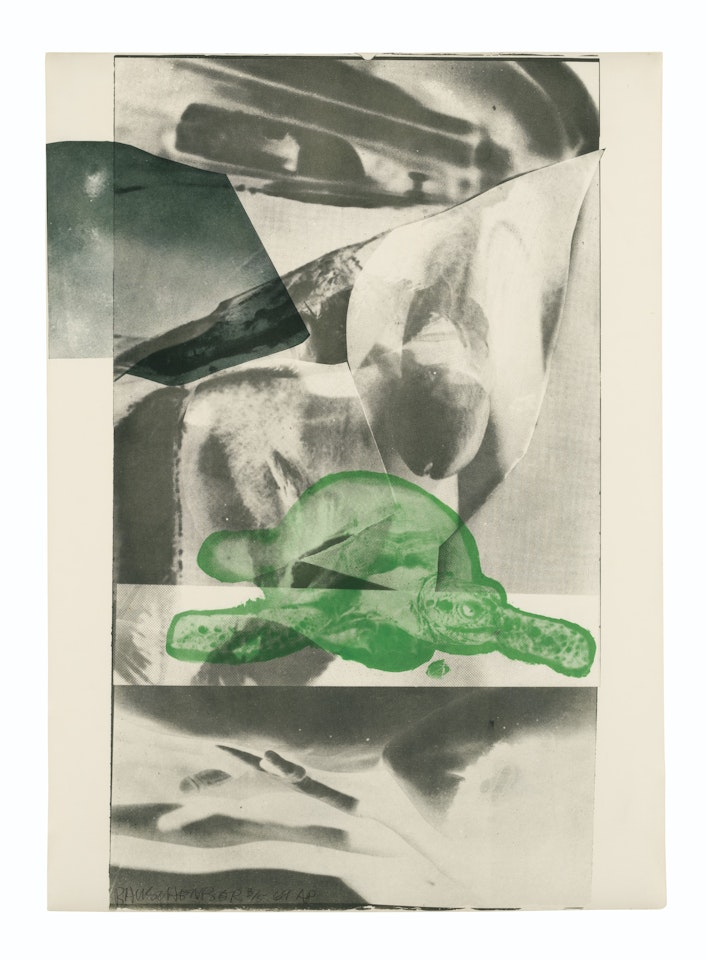 Gulf by Robert Rauschenberg