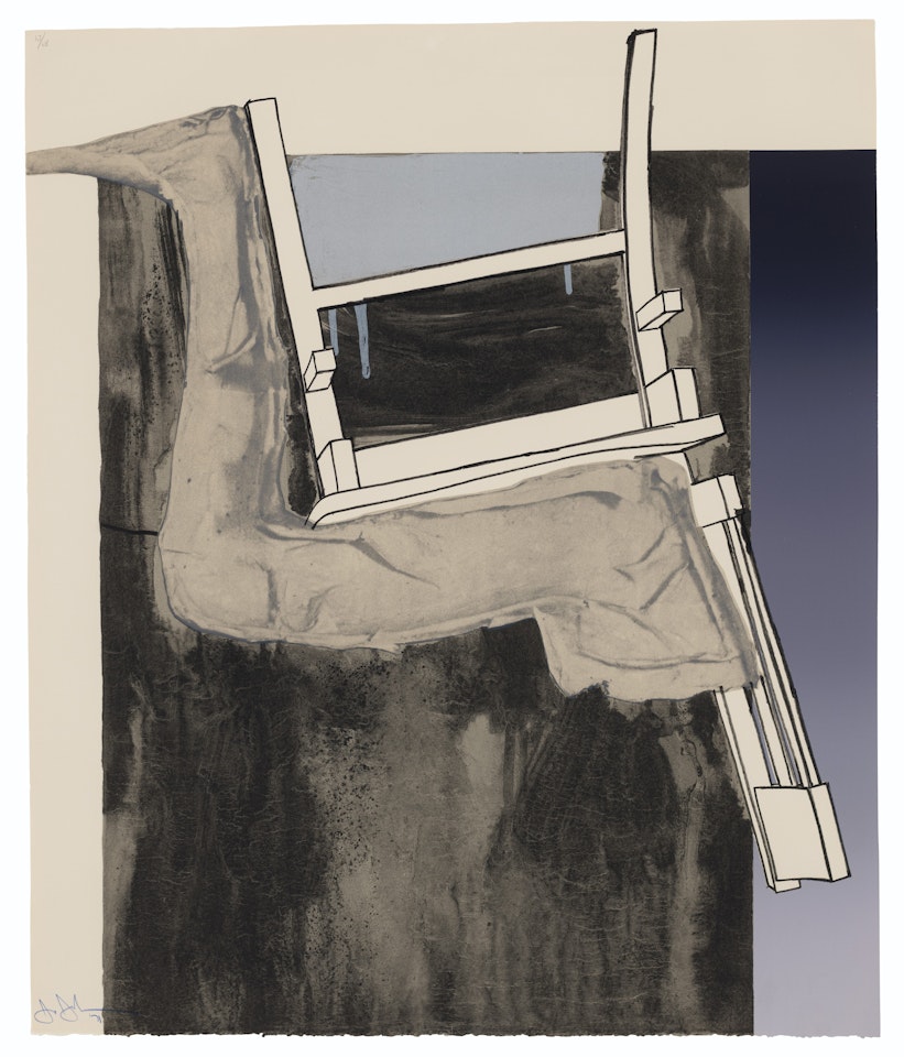 Leg and Chair, from: Fragment - According to What by Jasper Johns