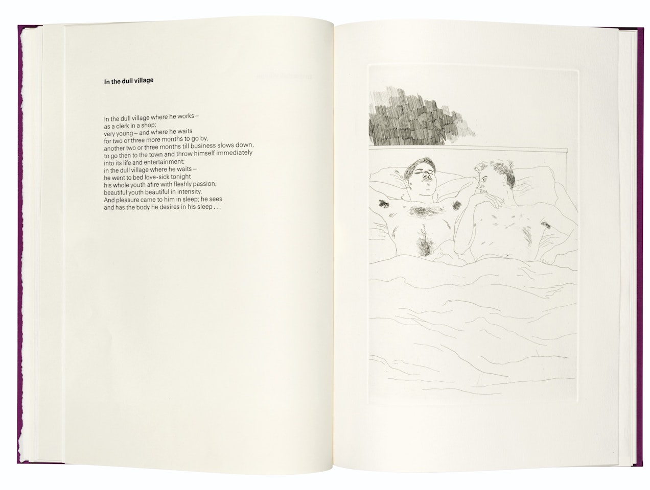 Illustrations for Fourteen Poems by C. P. Cavafy (Edition A) by David Hockney