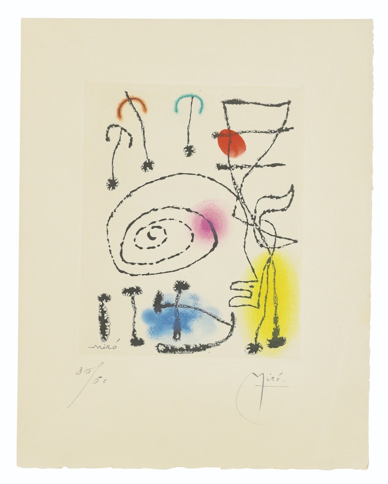 La Mesure du Temps by Joan Miró