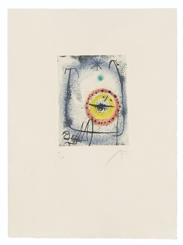 Le Prophète by Joan Miró