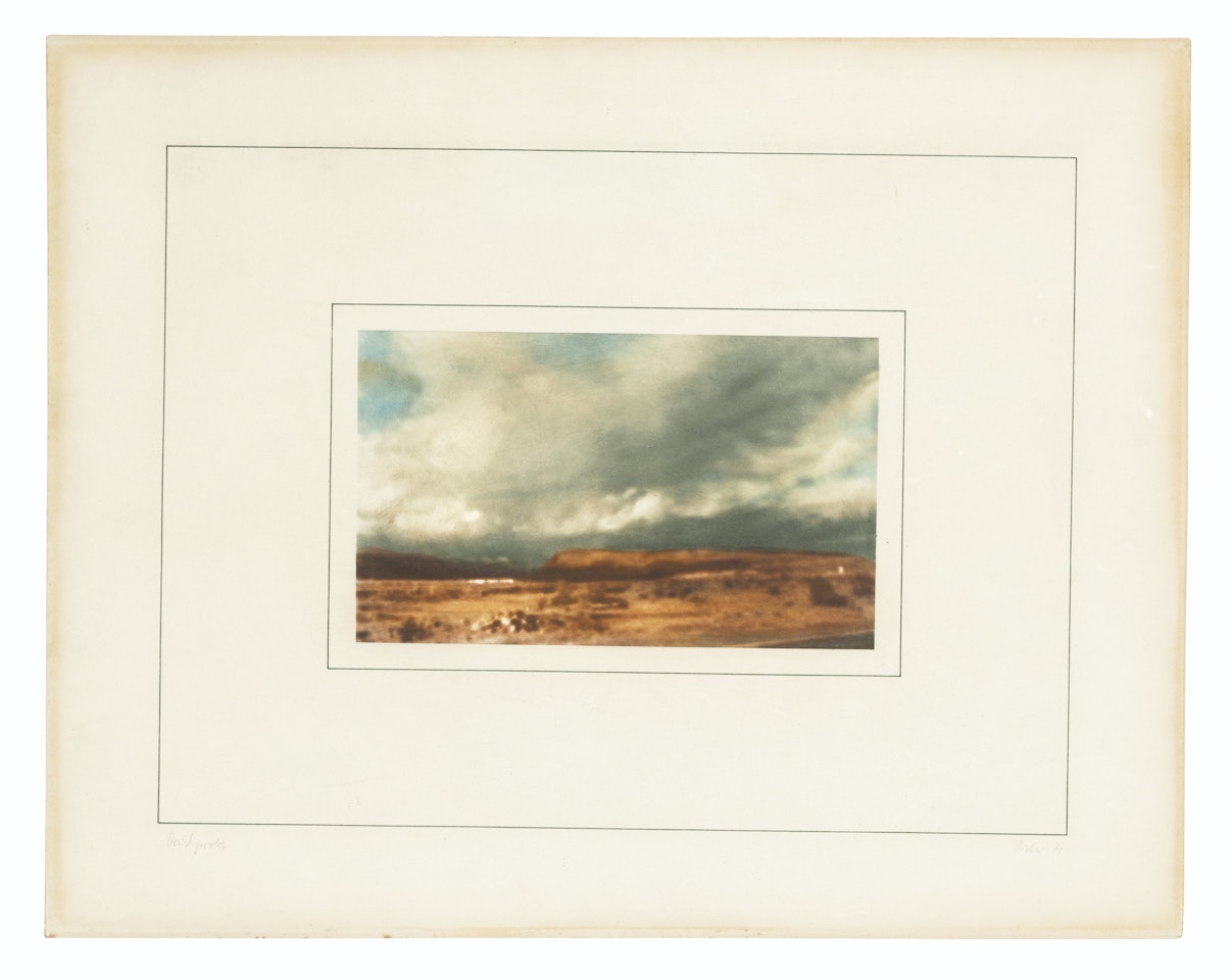 Plate B, from: Kanarische Landschaften I by Gerhard Richter