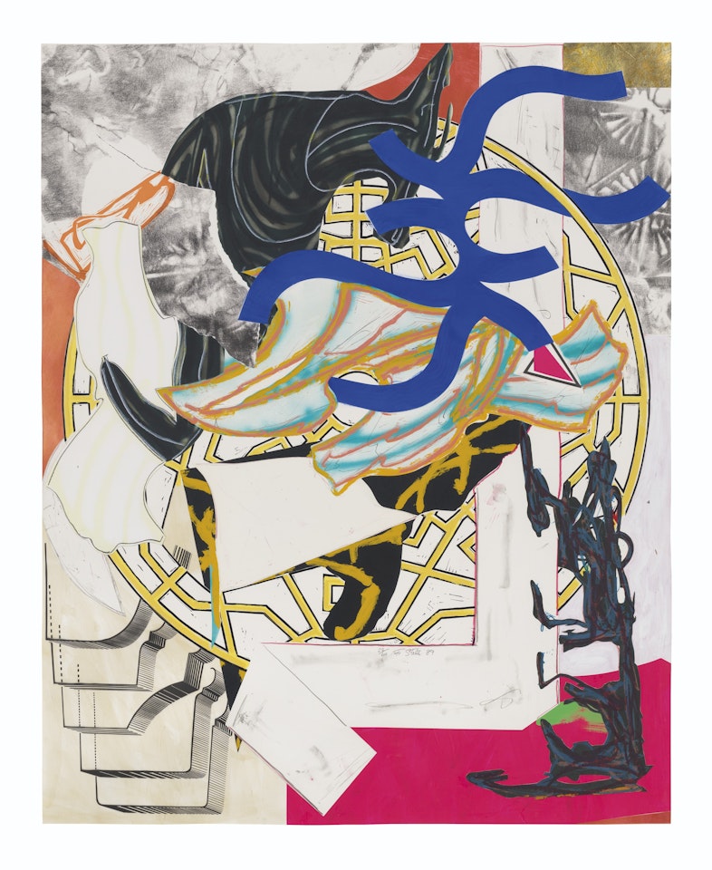 The Hyena, from: The Waves by Frank Stella