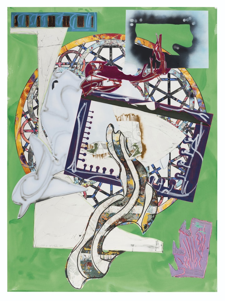 The Pacific, from: The Waves by Frank Stella