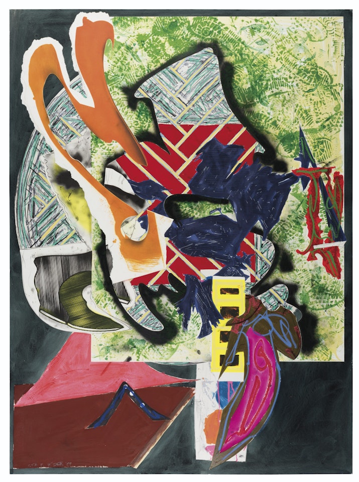 Ahab's Leg, from: The Waves by Frank Stella
