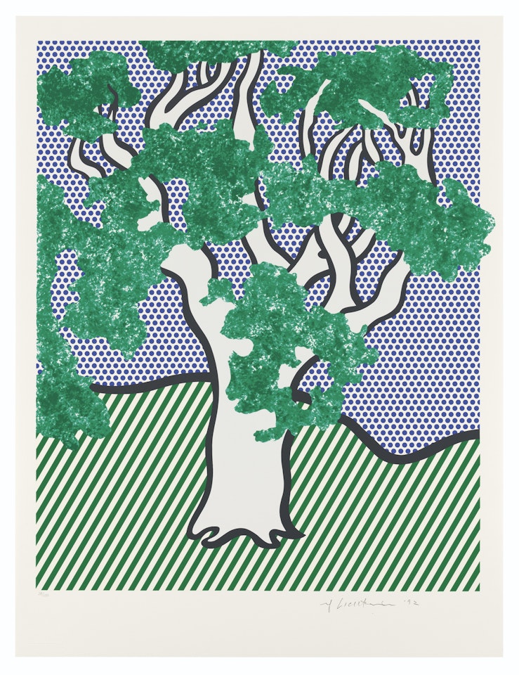 Rain Forest, from: Columbus: In Search of a New Tomorrow by Roy Lichtenstein