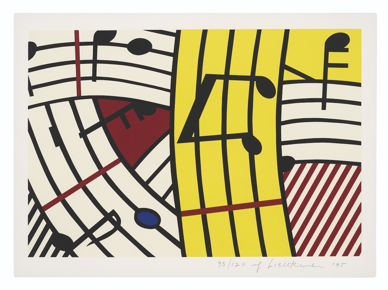 Composition IV by Roy Lichtenstein