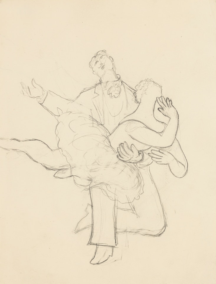 COUPLE DE DANSEURS by Pablo Picasso