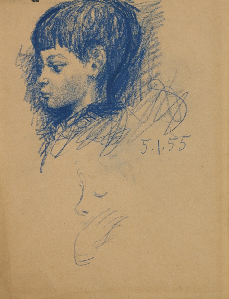 PORTRAIT D'ENFANT, PROFIL GAUCHE by Pablo Picasso