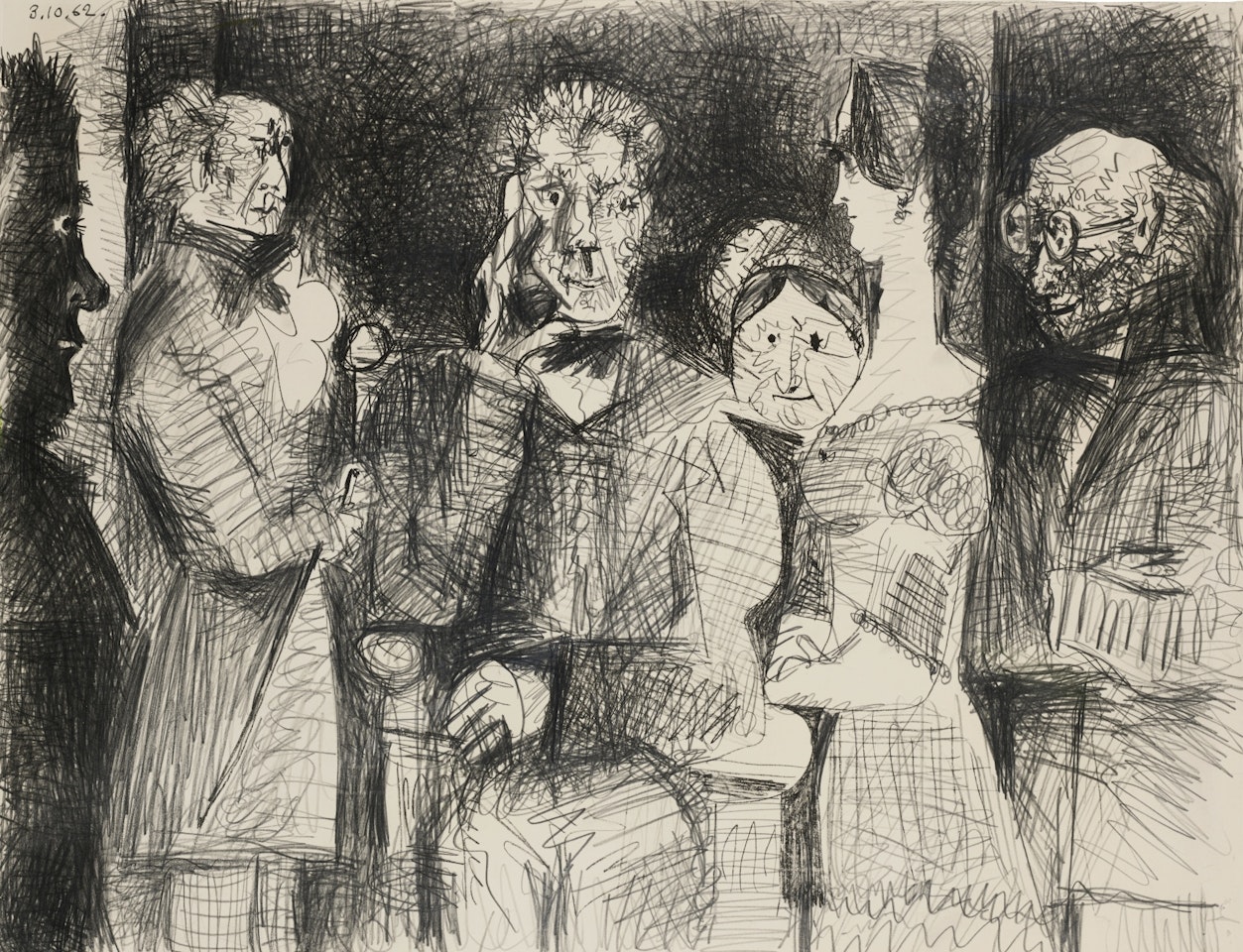 PORTRAIT DE FAMILLE by Pablo Picasso