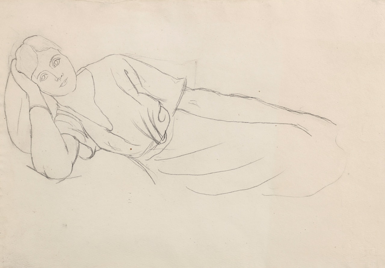 FEMME ALLONGÉE (OLGA PICASSO) by Pablo Picasso