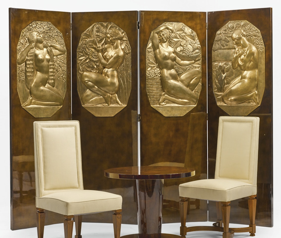 French Art Deco Screen  by Anonymous