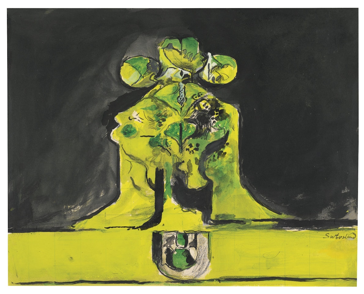 ROCK WITH THREE HEADS II by Graham Sutherland