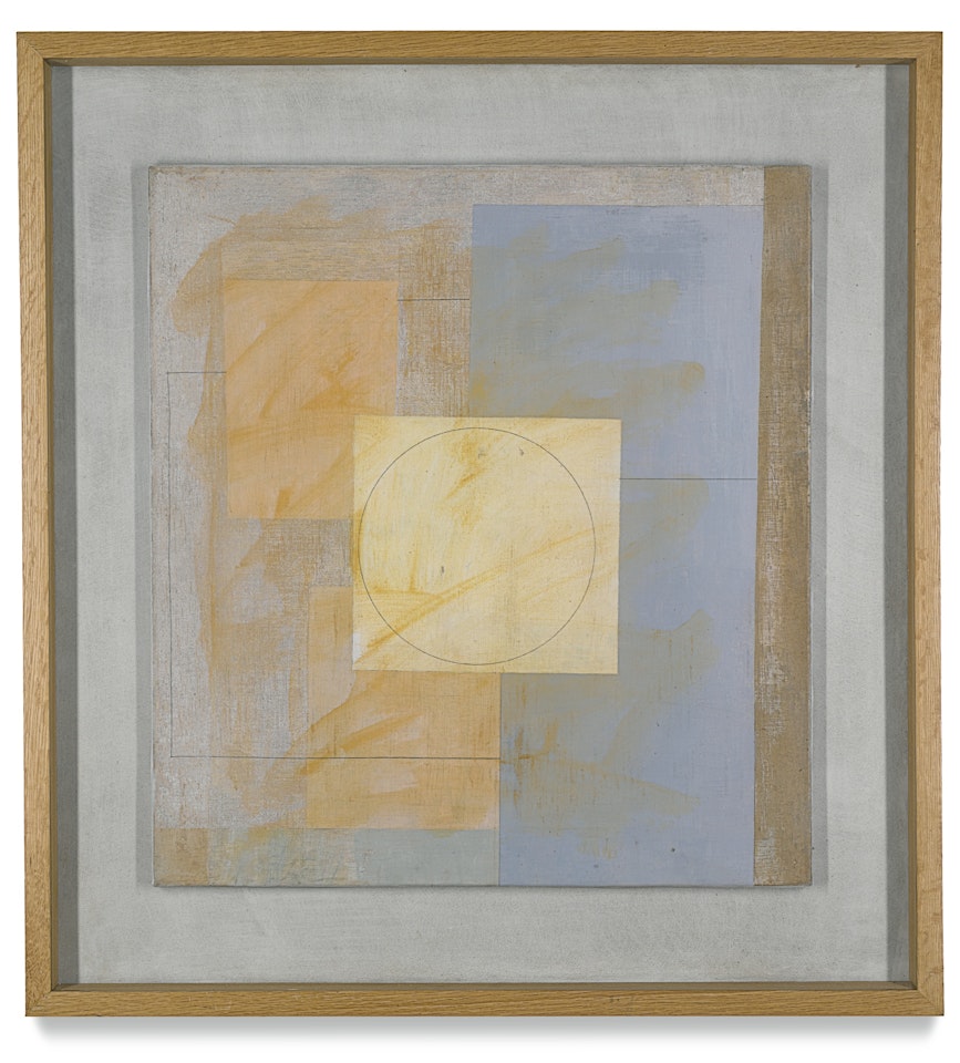 JUNE 1963 (LILAC-BLUE) by Ben Nicholson, O.M.