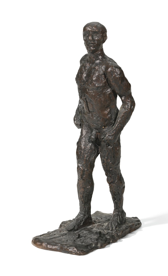 SMALL MALE FIGURE by Elisabeth Frink