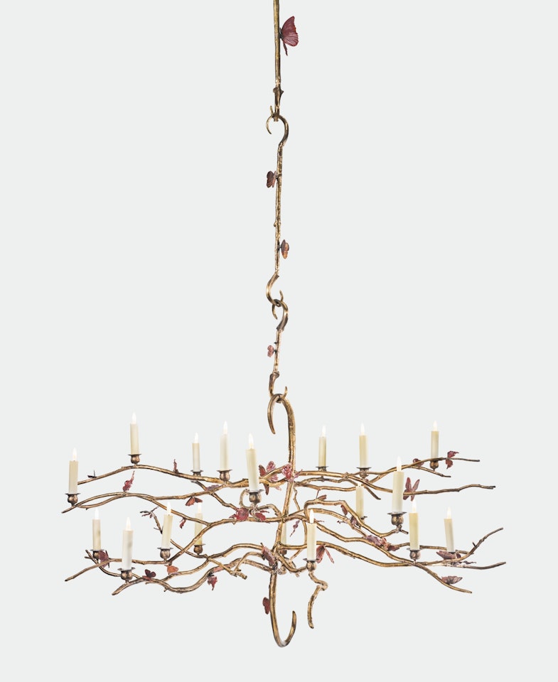 LUSTRE "STRUCTURE VÉGÉTALE" by Claude Lalanne