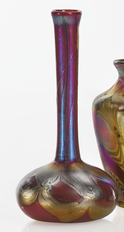 DECORATED VASE by Tiffany Studios