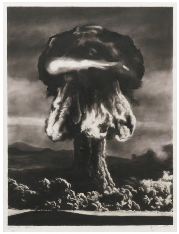 STUDY FOR GRABLE III by Robert Longo