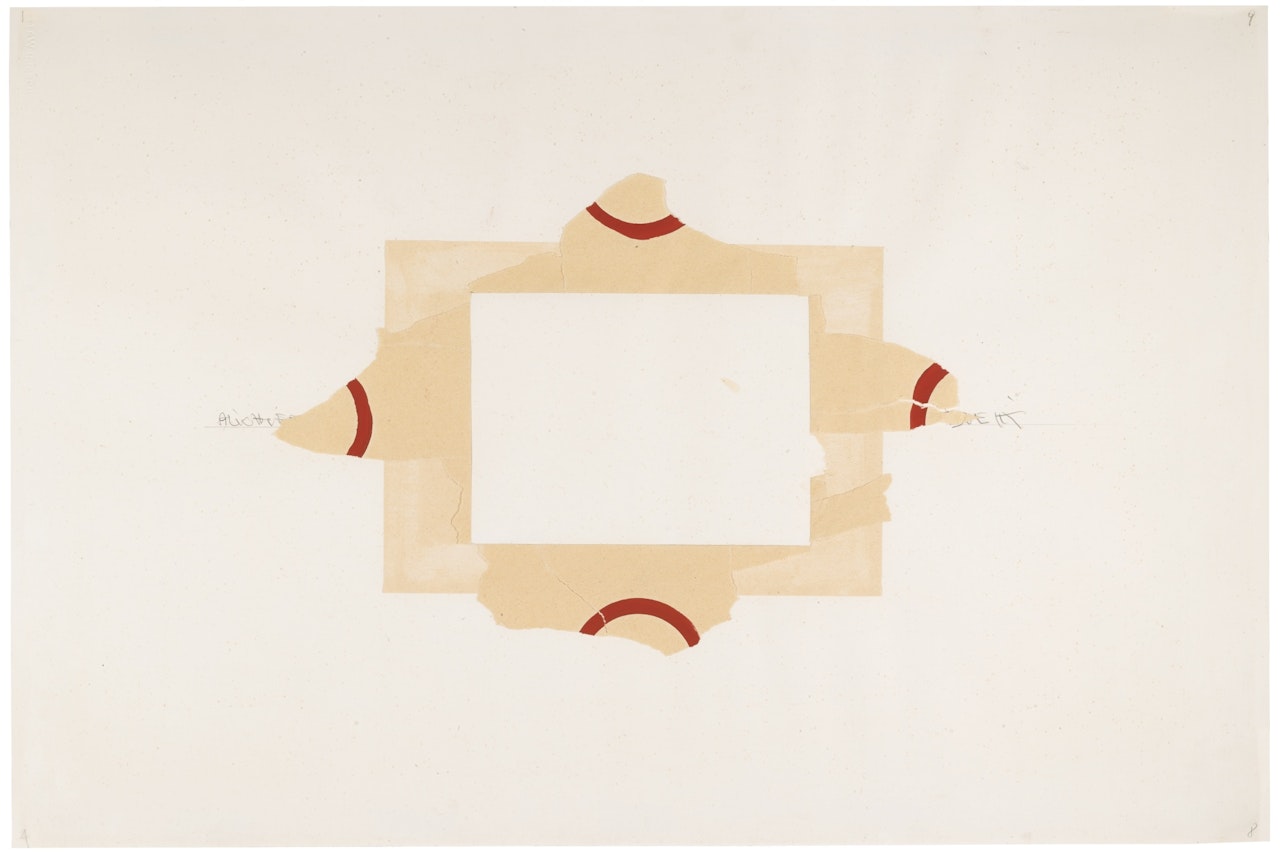 CLESSIDRA, CERNIERA E VICEVERSA by Alighiero Boetti