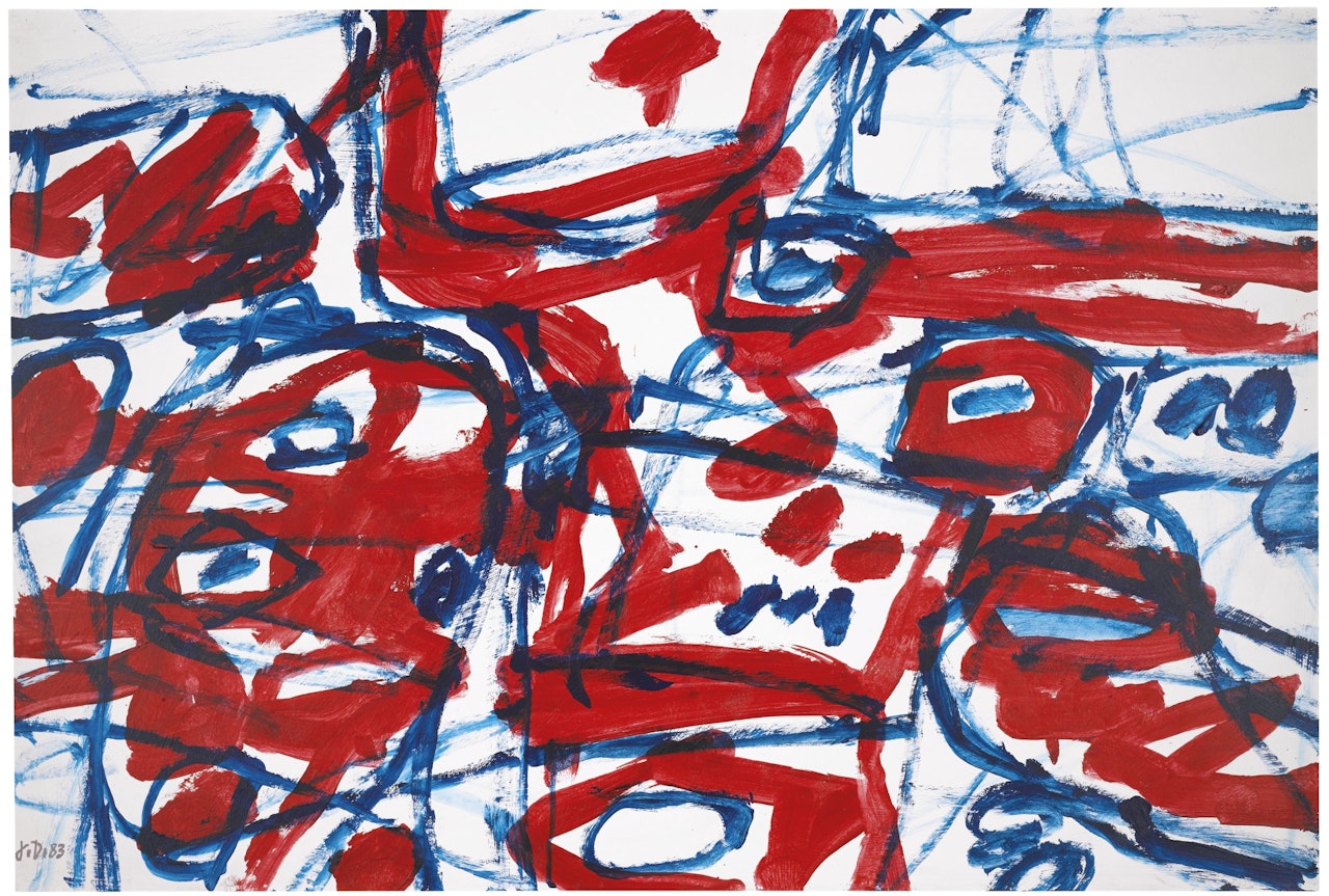 MIRE G 71 (BOLÉRO) by Jean Dubuffet