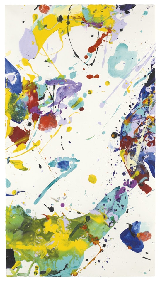 UNTITLED by Sam Francis