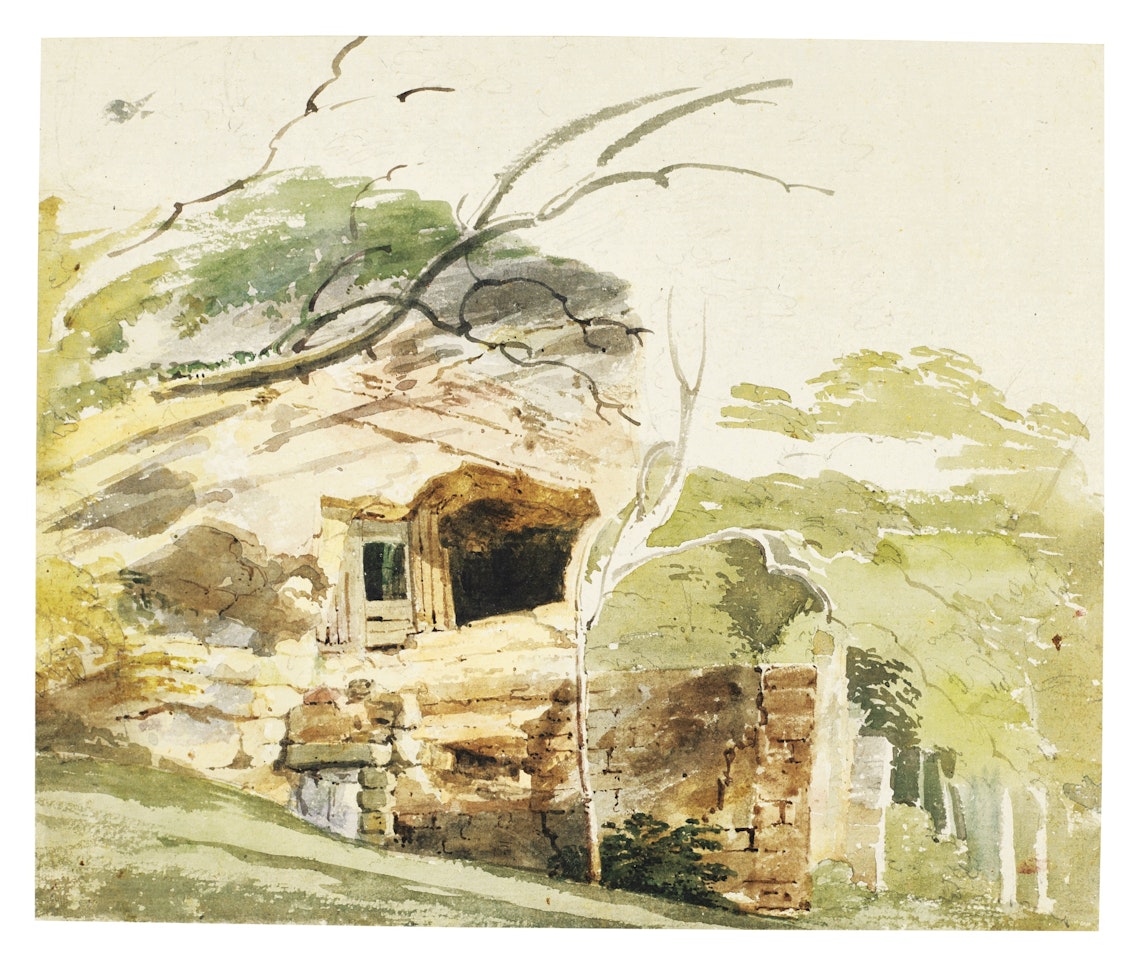 WARKWORTH HERMITAGE, NORTHUMBERLAND by Thomas Girtin