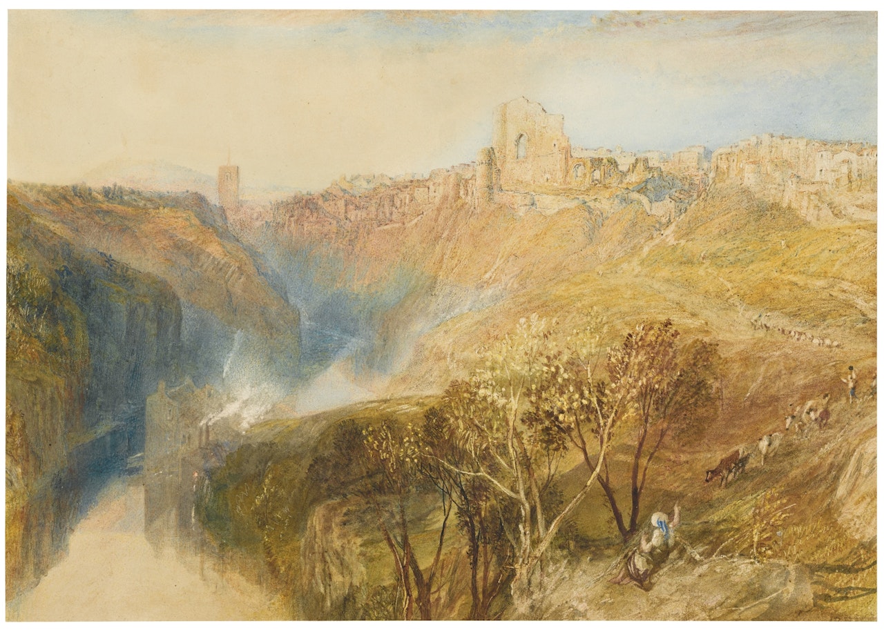 KNARESBOROUGH, YORKSHIRE by Joseph Mallord William Turner