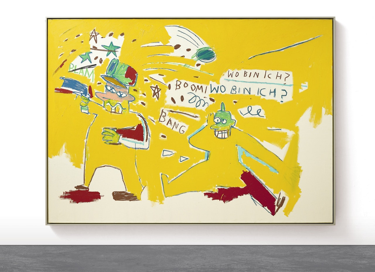 INFANTRY by Jean-Michel Basquiat