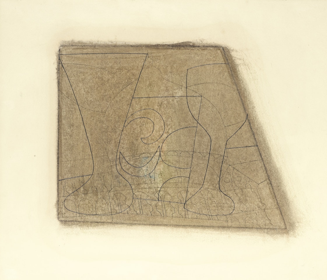 1968 (PARCHMENT) by Ben Nicholson, O.M.