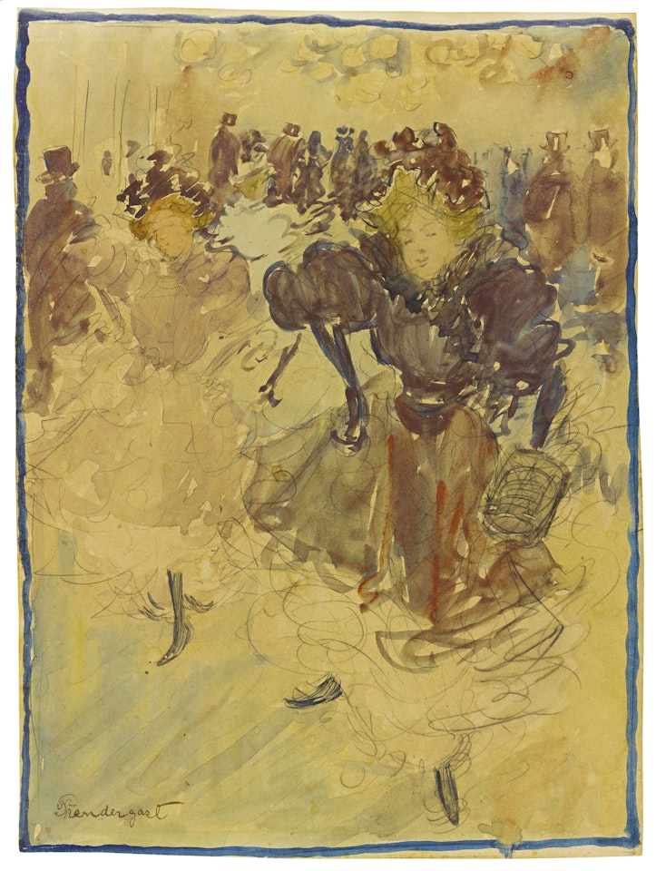 THE DANCERS by Maurice Prendergast