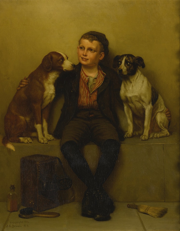 THE RIVALS by John George Brown