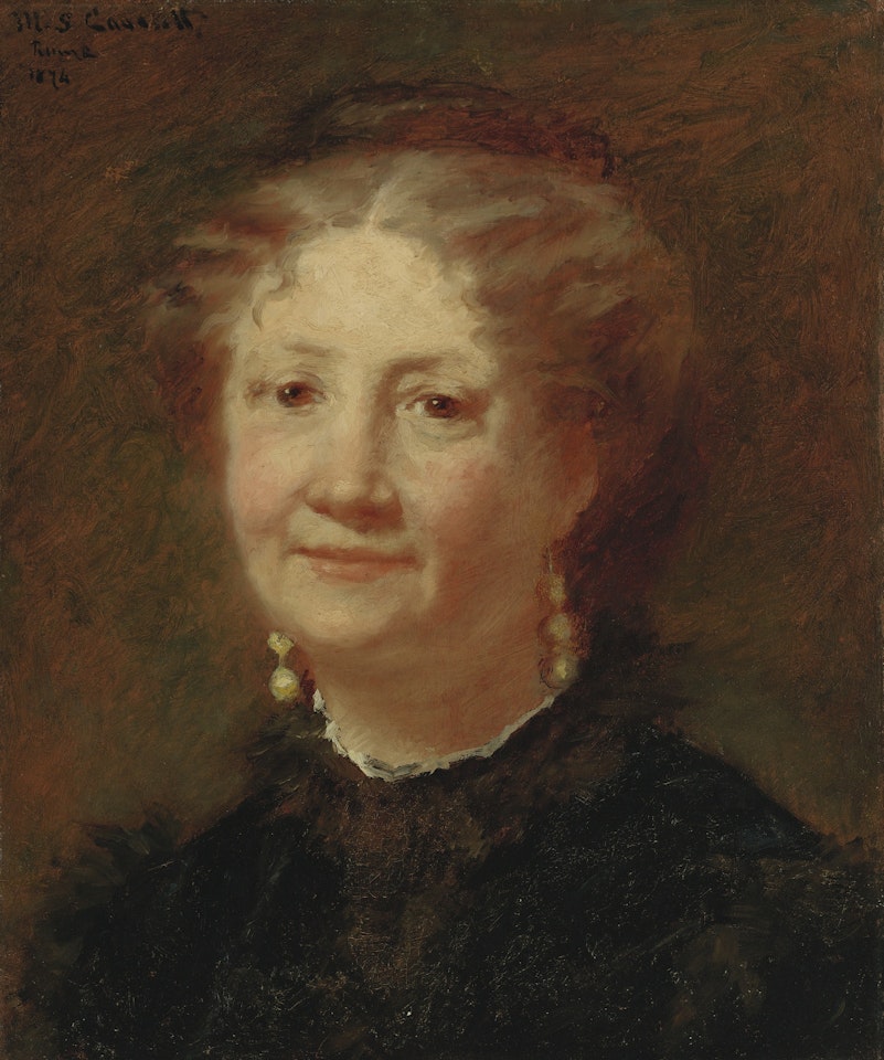 PORTRAIT OF MME CORTIER by Mary Cassatt