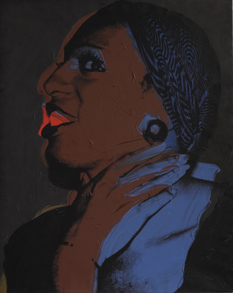 LADIES AND GENTLEMEN (WILHELMINA ROSS) by Andy Warhol