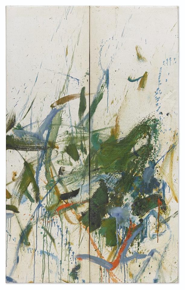 SANS TITRE (DIPTYQUE) by Joan Mitchell