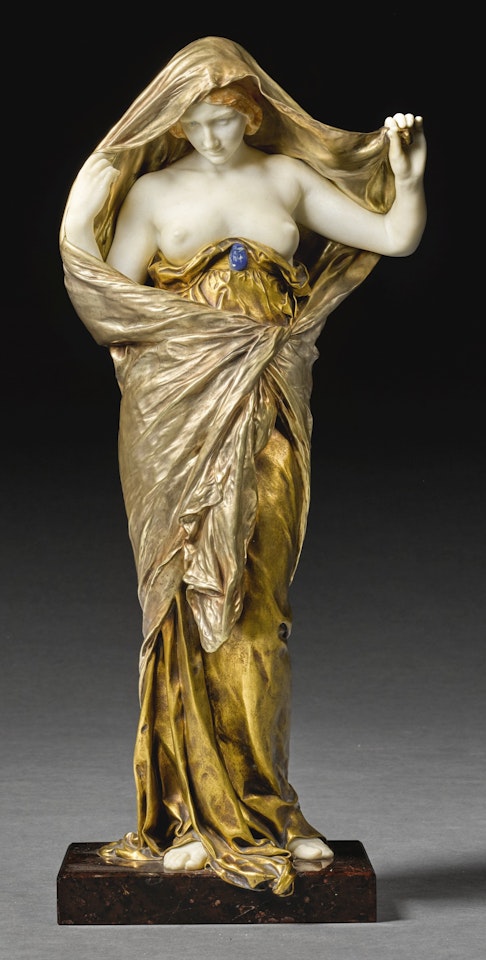 LA NATURE SE DÉVOILANT DEVANT LA SCIENCE (NATURE REVEALING HERSELF TO SCIENCE) by Louis-Ernest Barrias