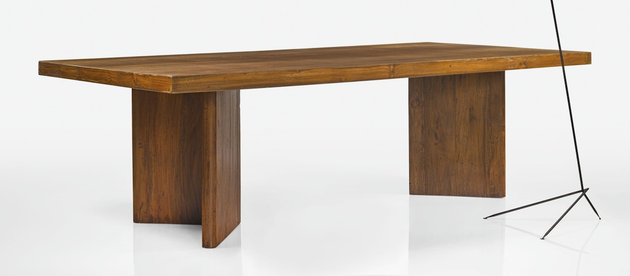 LIBRARY TABLE by Pierre Jeanneret