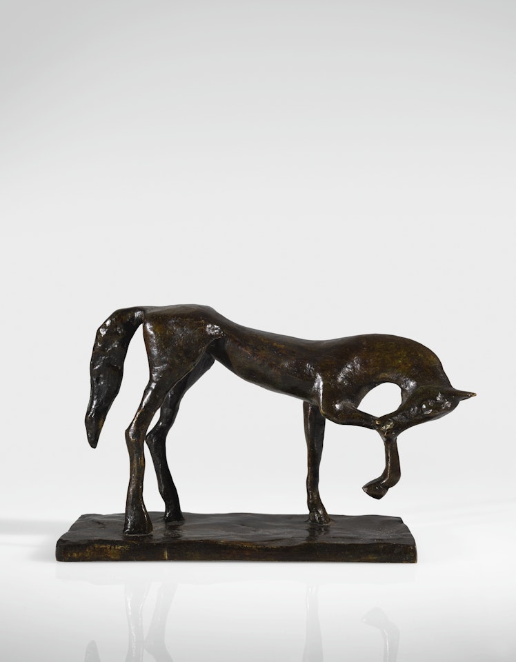 "CHEVAL, TÊTE BAISSÉE" by Diego Giacometti