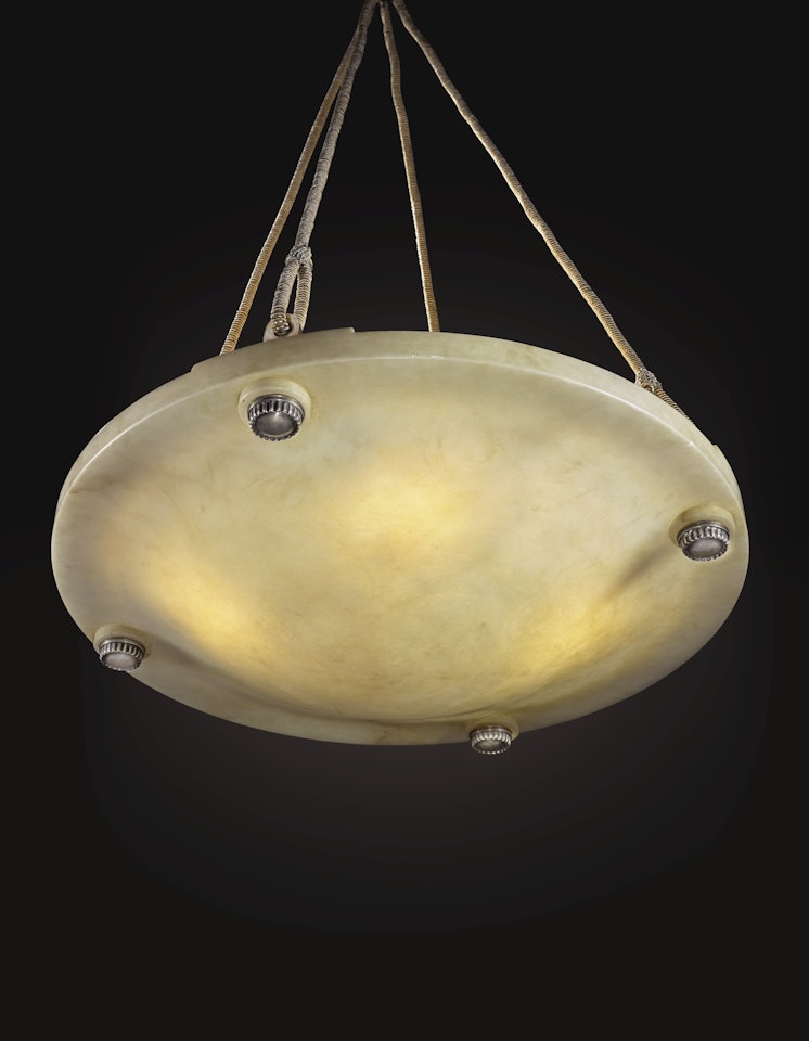CHANDELIER, MODEL 3531 NR, VARIANT by Emile-Jacques Ruhlmann
