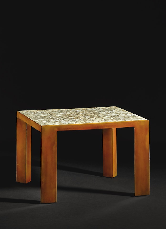 AN IMPORTANT COFFEE TABLE by Jean Dunand