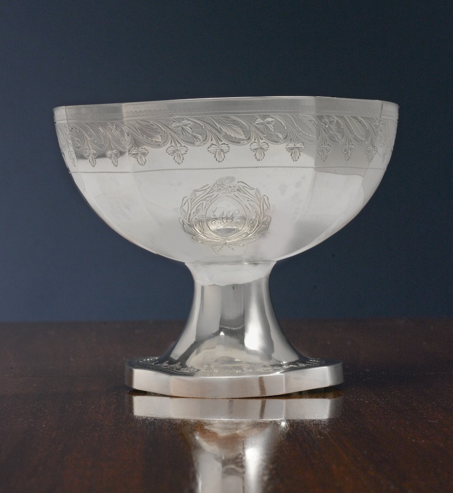 An American silver waste bowl, Joel Sayre by Anonymous