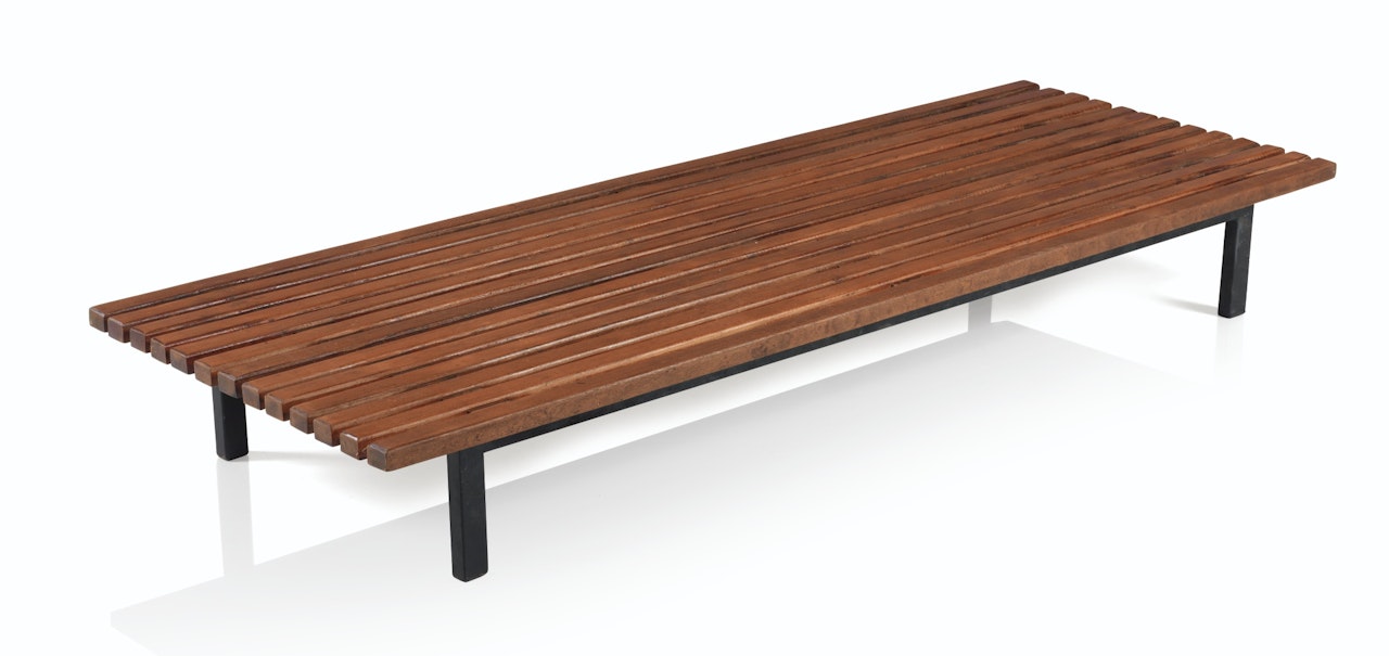 BANQUETTE POUR LA CITÉ CANSADO by Charlotte Perriand