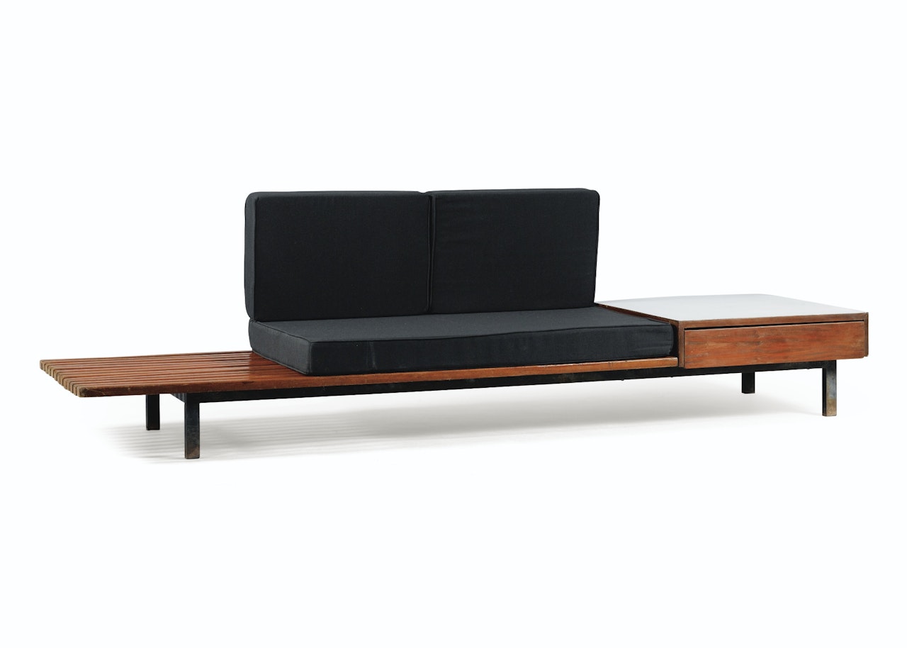 BANQUETTE POUR LA CITÉ CANSADO by Charlotte Perriand