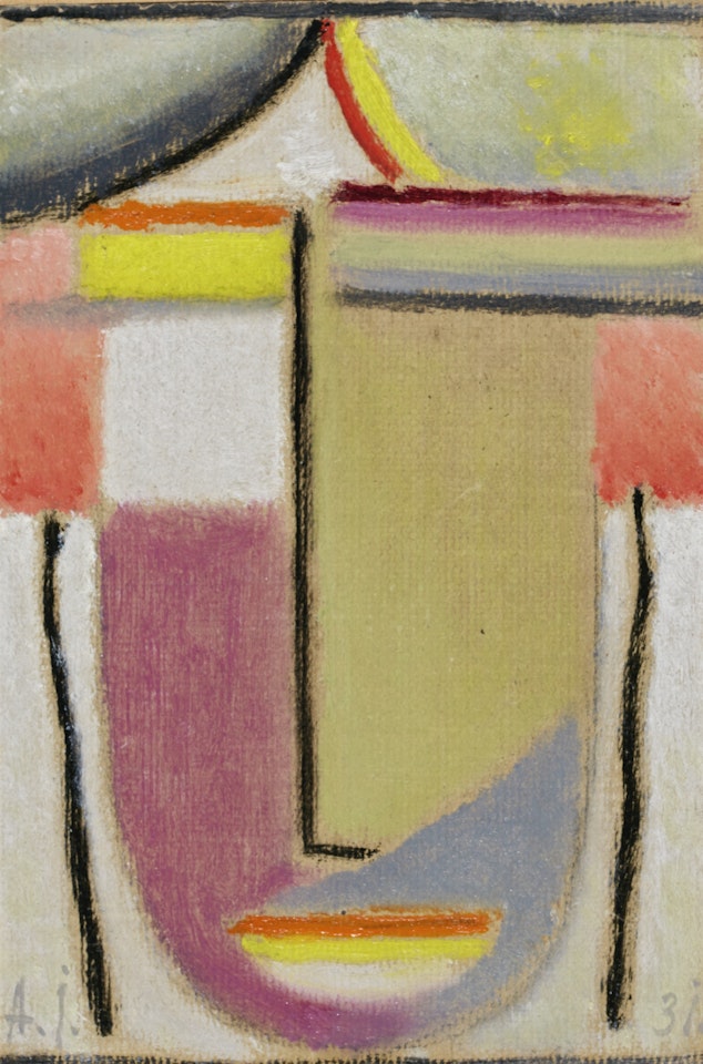 KLEINER ABSTRAKTER KOPF (SMALL ABSTRACT HEAD) by Alexej von Jawlensky
