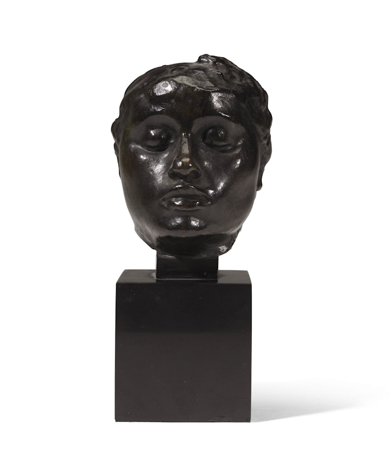 LES YEUX CLOS by Auguste Rodin