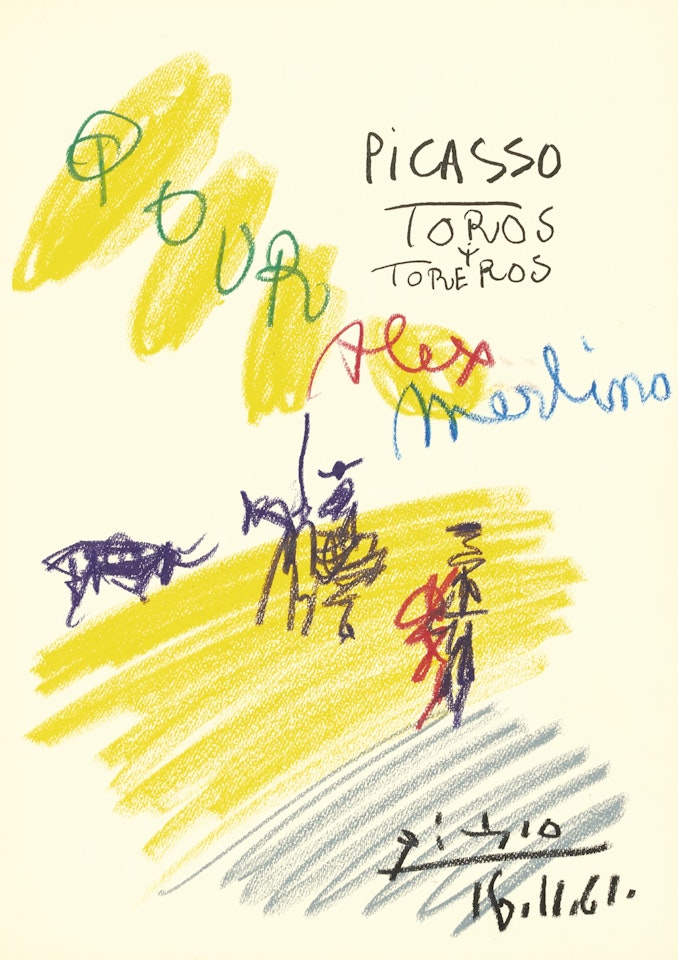 SCÈNE DE TAUROMACHIE by Pablo Picasso